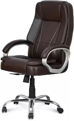 Nilkamal Kyoto Leatherette Office Adjustable Arm Chair