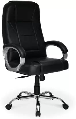 Nilkamal Mega High Back Ergonomic | Adjustable Height | Swivel | Executive Leatherette Office Arm Chair