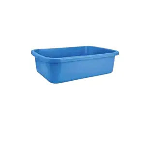 AADB Plastic Unbreakable Strong Plastic Tub - 40 L Capacity Multi-Tub Use for Home Kitchen Vegetable Shops & Grocery Stores