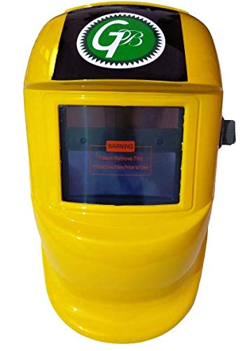 FIREWELD GB Welding Helmet Solar Powered Auto Darkening Hood with Adjustable Shade Mig Tig Arc Welder Mask