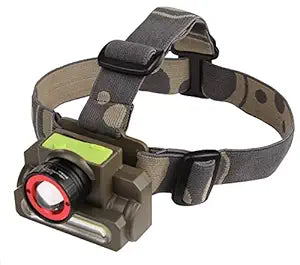 DOCOSS-2 in 1 -Zoomable Ultra Bright Waterproof Cree Rechargeable Headlamp Headlight Head torch Weatherproof LED Flash Light Spotlight
