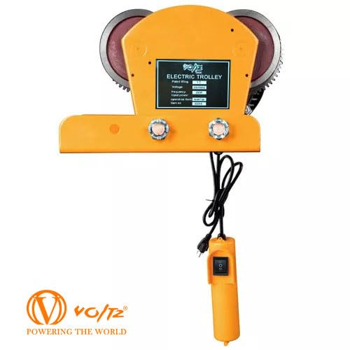 VOLTZ VZ-ET 1TON Electric Trolley Hoist for Lifting, Minimum Load Capacity of 1000 KG