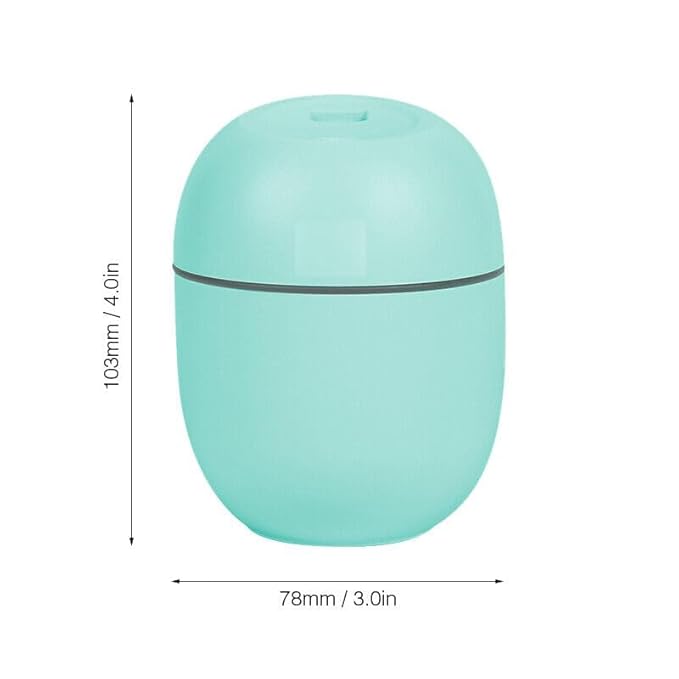 Plastic Humidifier For Home, Flame Diffuser/Atmosphere Light Humidifier Portable Noiseless Aroma Aromatherapy Machine, Auto Shut-Off, Essential Oil Diffuser For Home Office