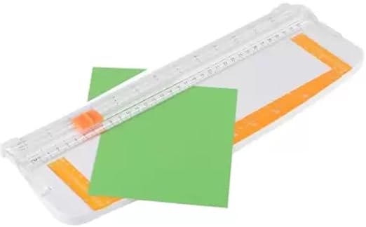 3A Featuretail Paper Cutter, A4 Paper Trimmer 12 inch Cut with Automatic Hand Safeguard and Side Ruler for Scrapbooking