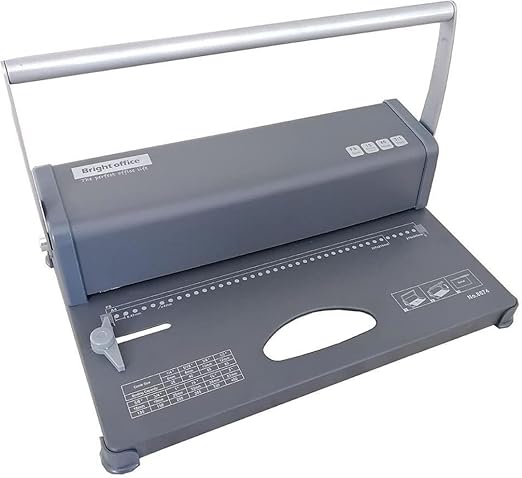 KANAbee Spiral Binding Machine A4 / 14-16 Sheets of 70 GSM & 40 Holes Heavy Duty Machine