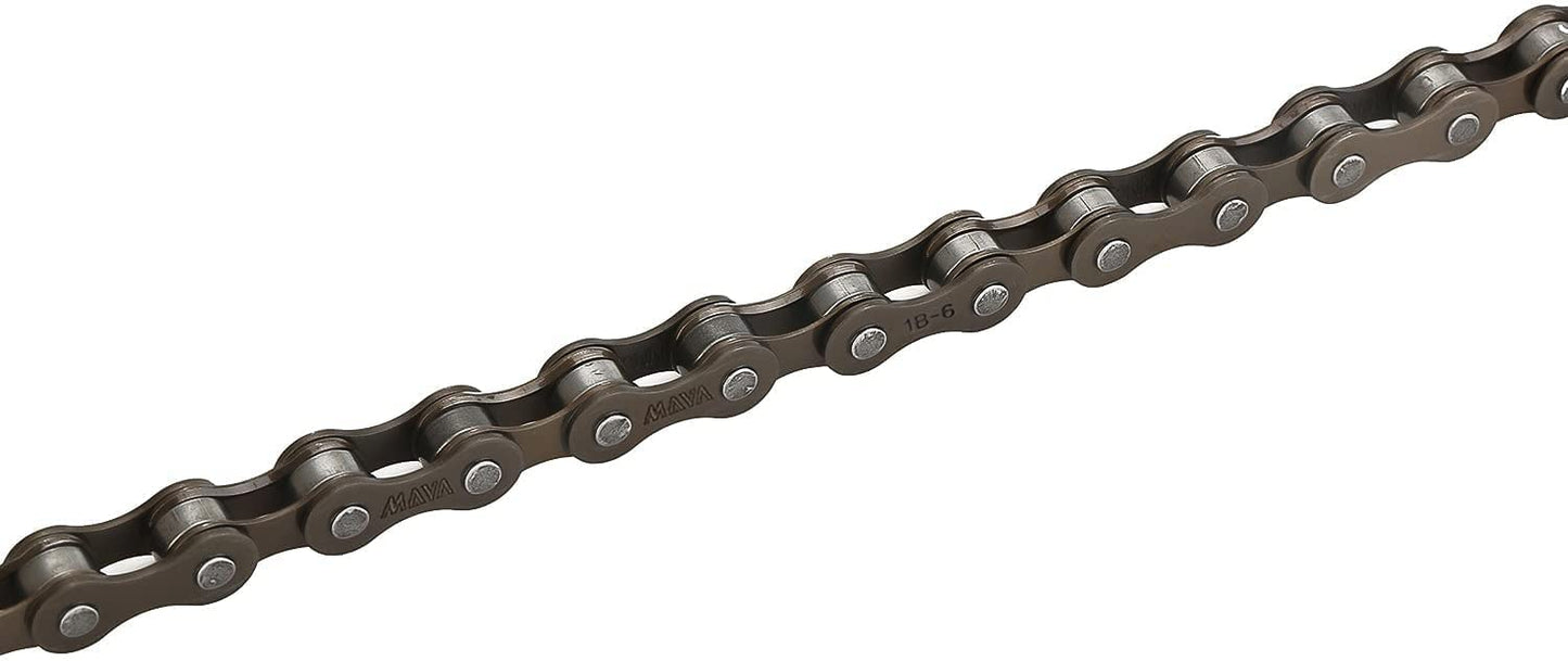 Cycle Chain - 116 Link 1/2x3x32 Inch Long Chain for All Cycles | Special Steel for Road, Mountain, Racing Cycling