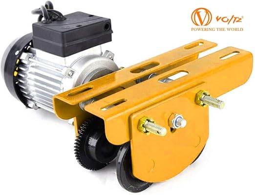 VOLTZ VZ-ET 1TON Electric Trolley Hoist for Lifting, Minimum Load Capacity of 1000 KG