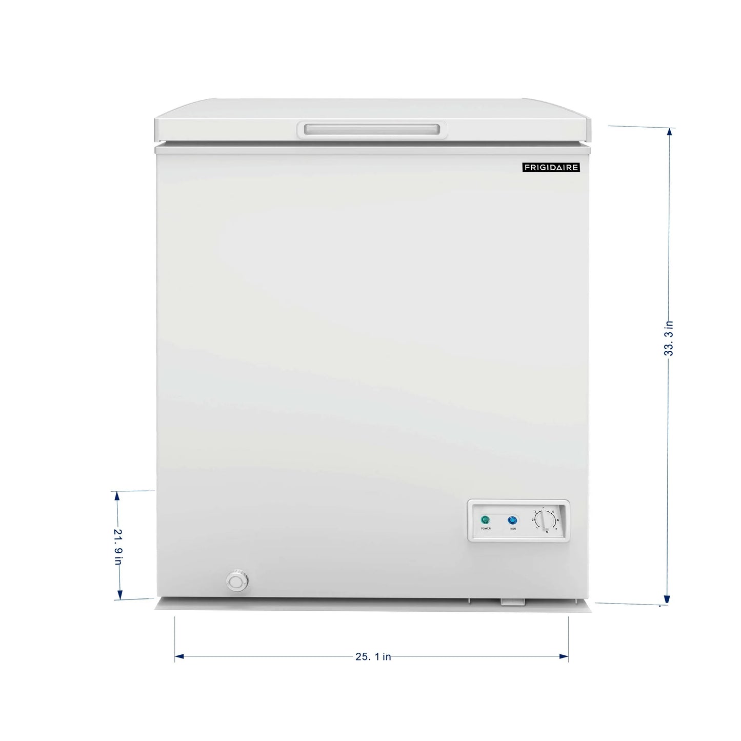 Frigidaire 5.0 Cu. ft. Chest Freezer, White