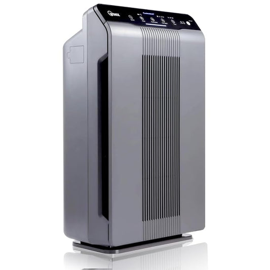 4 Stage Air Purifier,Kills Virus&Bacteria - Only Guaranteed Tripple Certified Uk Allergy,Ecarf (Cadr 390M3)&Aham (360Sqft) Upto 1065 Sqft,2 Year Warranty,Korean Brand (5300-2),Gray