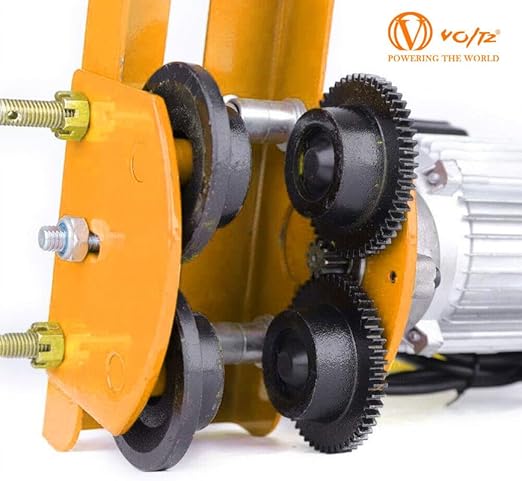 VOLTZ VZ-ET 1TON Electric Trolley Hoist for Lifting, Minimum Load Capacity of 1000 KG