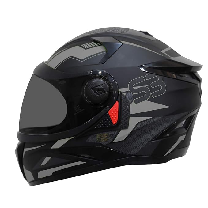 Helmet Terminator ISI Certified Matt Finish Full Face Graphic Helmet