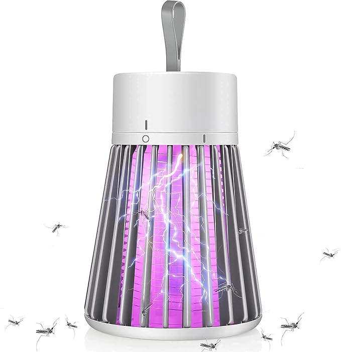 Eightiz Mosquito Killer Machine Mosquito Killer USB Powered Bug Zapper Mosquito LAMP for Home Electric LED LAMP Mosquito Killer Indoor/Outdoor Mosquito Trap Machine