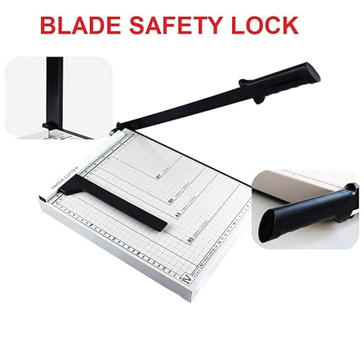 Kosh 12 Inch A4 Steel Heavy Duty Professional Paper Cutter Guillotine Paper Trimmer Machine