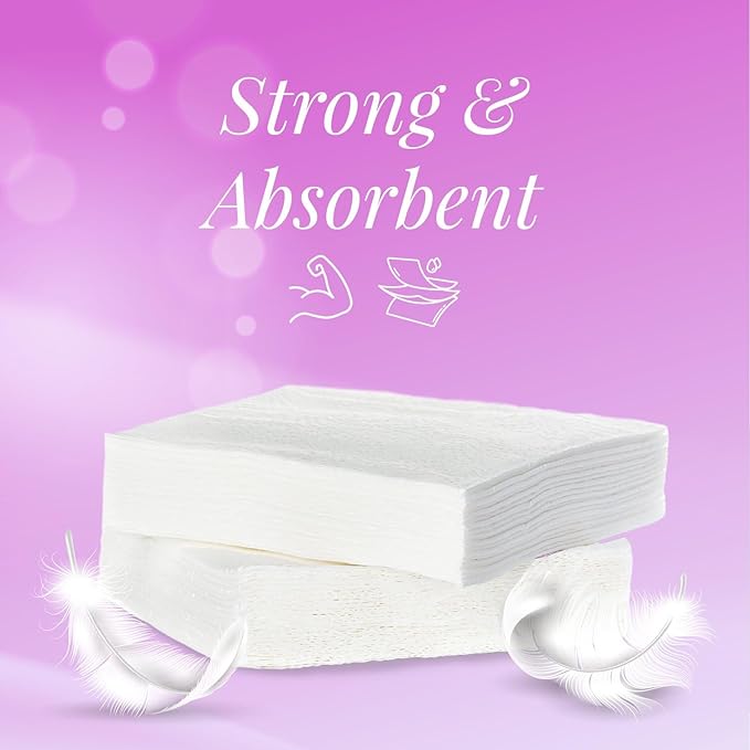 Origami 2 Ply Tissue Paper Napkins for Dining Table - Pack of 6 (50 Pulls Per Pack, 300 Sheets)