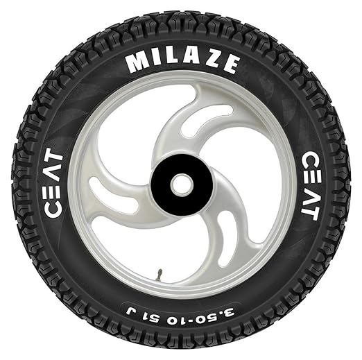 Tyre Milaze X5 90/100-10 53J Tubeless Scooter Tyre,Front or Rear