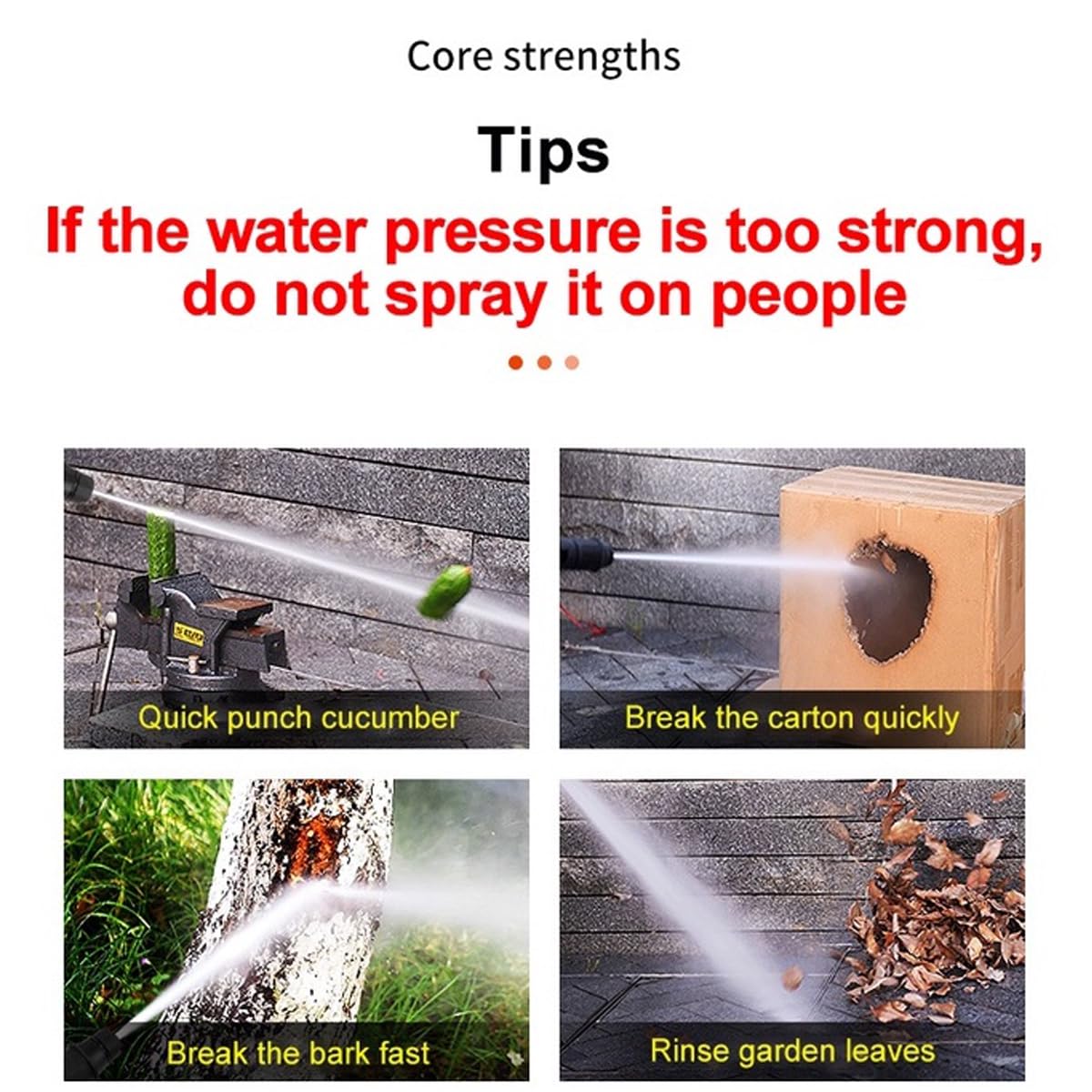 High Pressure Washer, 1800W Motor, 140 Bar Car Washer High Pressure Gun, 7.8 L/Min Flow, 5M Hose, Turbo Nozzle, Portable Pressure Washer for Car, Bike, Home & Outdoor Cleaning