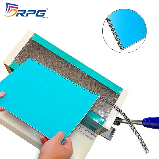 GMP | Spiral Binding Machine A4/LGL / 14-16 Sheets of 70 GSM & 40 Holes Heavy Duty Machine