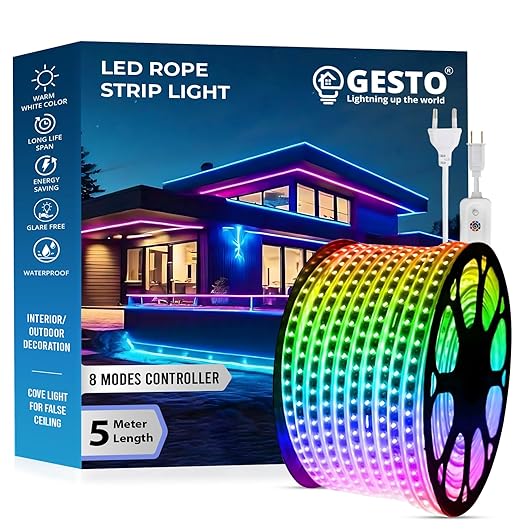 Gesto 5 Meter Rope Led Strip Lights – Outdoor Lights