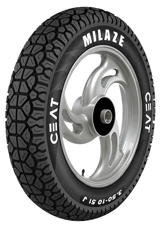 Tyre Milaze X5 90/100-10 53J Tubeless Scooter Tyre,Front or Rear