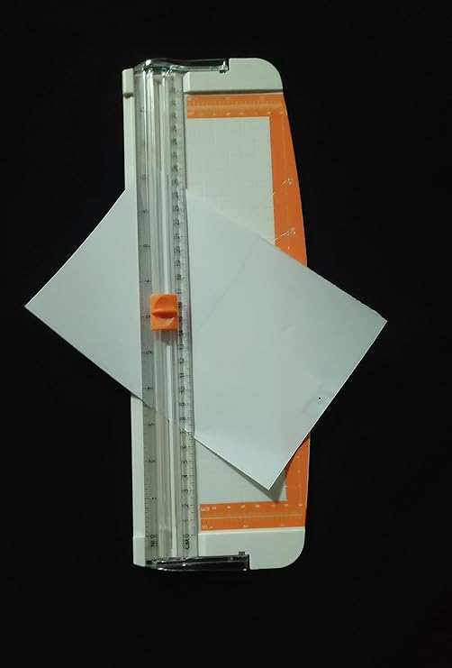 3A Featuretail Paper Cutter, A4 Paper Trimmer 12 inch Cut with Automatic Hand Safeguard and Side Ruler for Scrapbooking