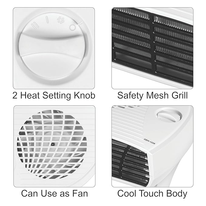 Fan Heater (White)