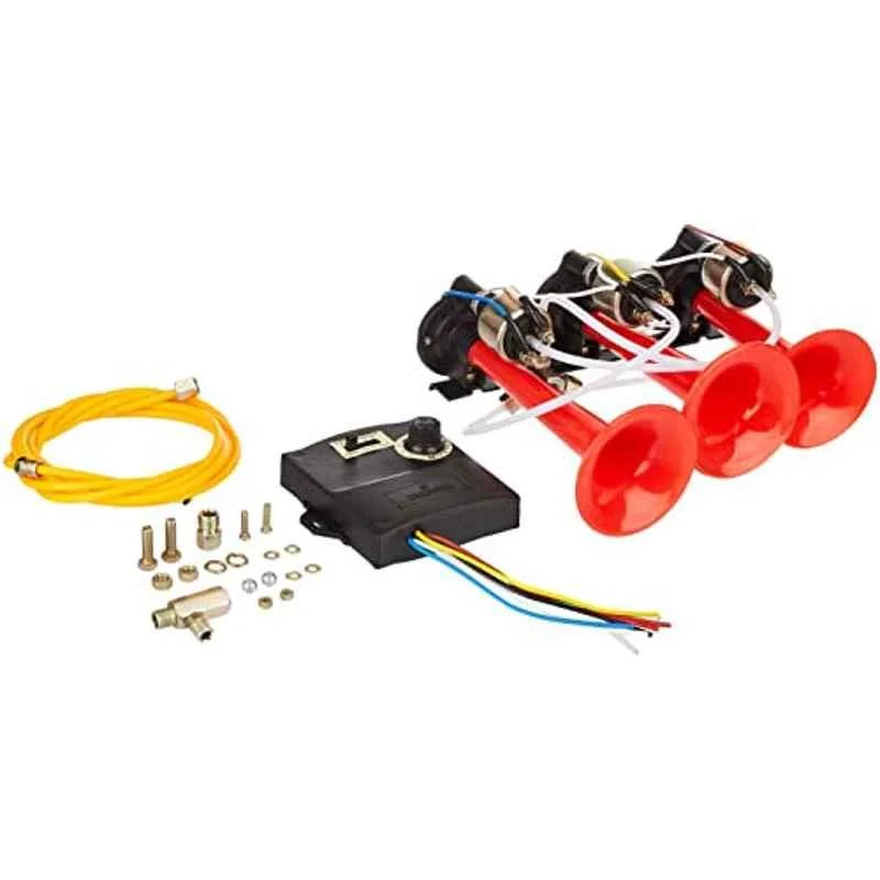 Horn 12V 3 Pipe 25 Ways Universal Air Horn for Commercial Vehicle, P3010PV
