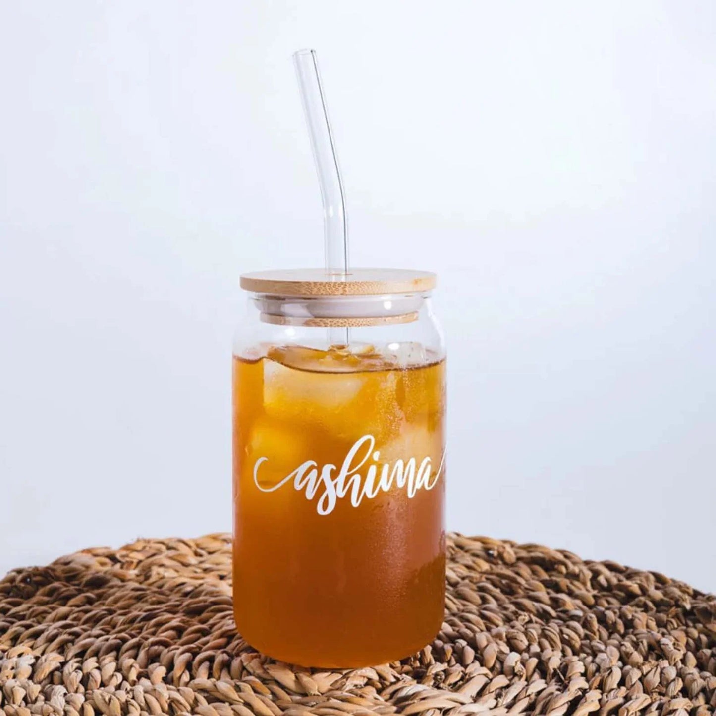 Personalised Glass Sipper