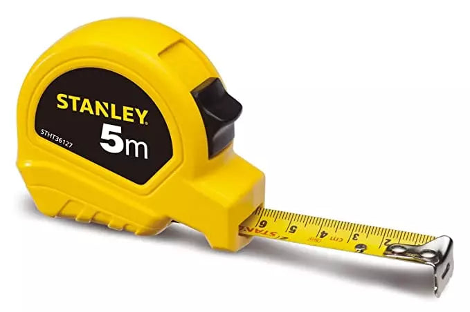 STANLEY 5 mx19 mm Short Tape Rule, STHT36127-812