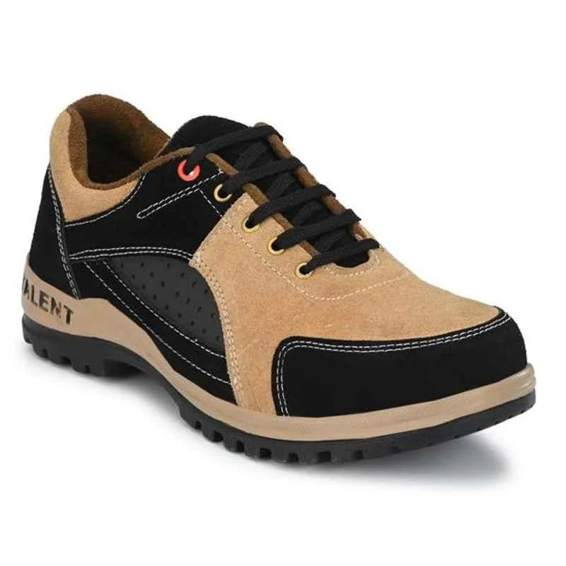 ArmaDuro AD1006 Suede Leather Steel Toe Tan Work Safety Shoes
