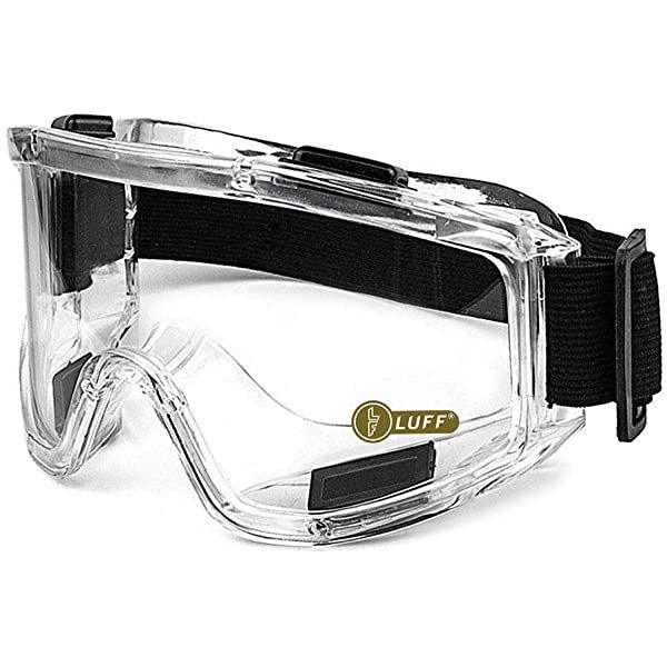 SAFEYEAR Anti Fog Safety Goggles - SG007 Wraparound UV Protection Safety Glasses for Men, Eye Impacted Sealed Protective Work Airsoft Goggles Over Spectacles for DIY, Lab, Welding, Grinding, Cycling