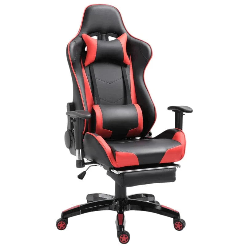 Gaming Chair with Lumbar Support & Adjustable Armrest