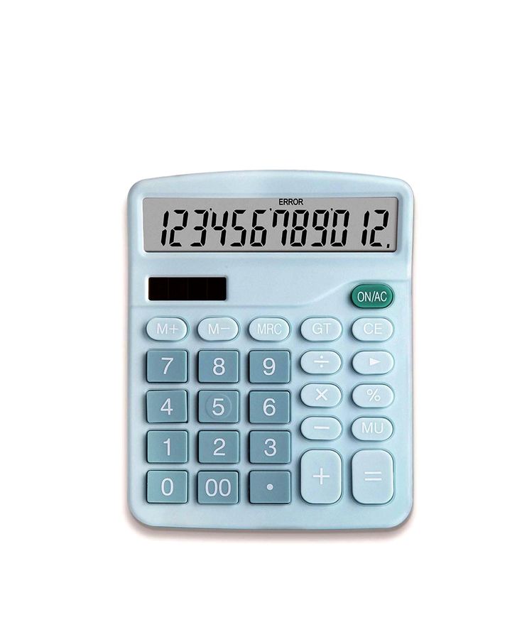Portable Electronic Calculator – Compact & Reliable