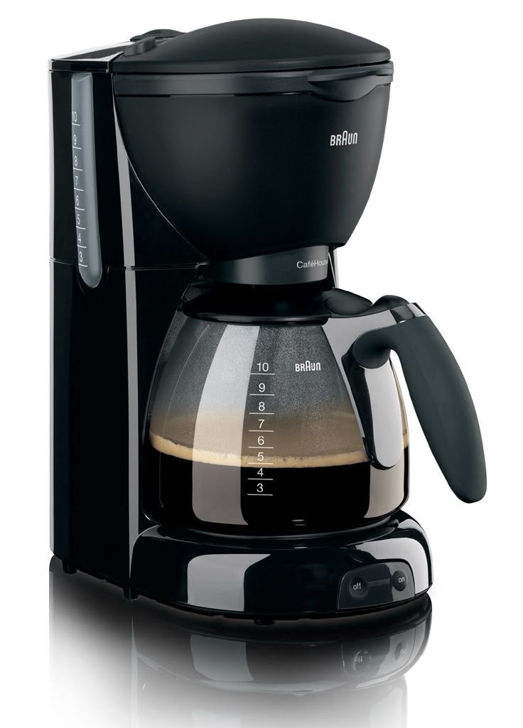 Braun KF 560 Café House Schwarz Kaffeemaschine