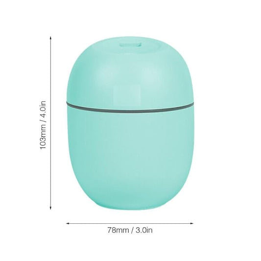 Dhyanut Plastic Humidifier For Home, Flame Diffuser/Atmosphere Light Humidifier Portable Noiseless Aroma Aromatherapy Machine, Auto Shut-Off, Essential Oil Diffuser For Home Office