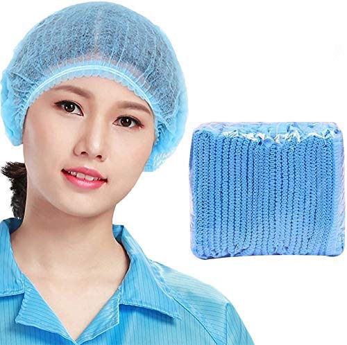 THEMISTO - built with passion Disposable Bouffant Caps for Surgical, Restaurants & Home Use
