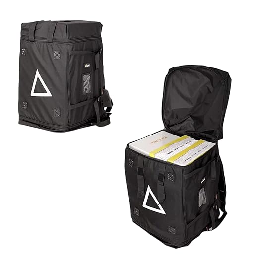 SSBC Grocery Logistics Courier Amazon delivery Bag for Multipurpose (Black) 105 LTR
