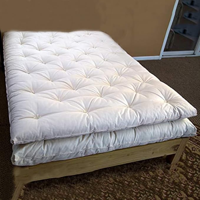 COMFIEE Sale Single Bed Cotton 4 Inch Folding Mattress/Gadda for Student, PGs, Hostel, Picnic (Cotton Blend, 3 X 6 FEET) Brand: COMFIEE
