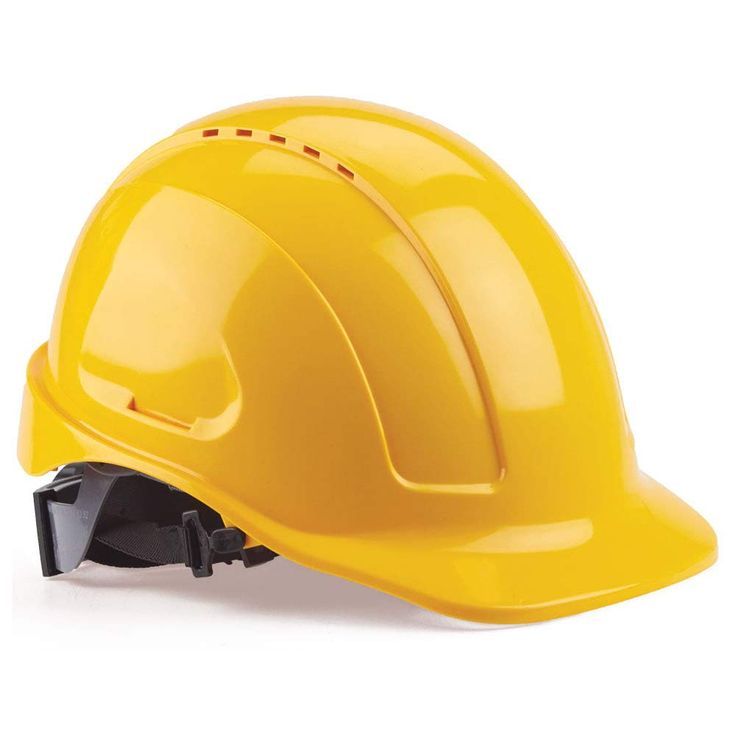 ISI Certified Safety Helmet, Easy fit Ratchet with Adjustable Chin Strap, Lightweight Comfortable Hard Hat, Stylish Executive Style, Construction & Outdoor Activity