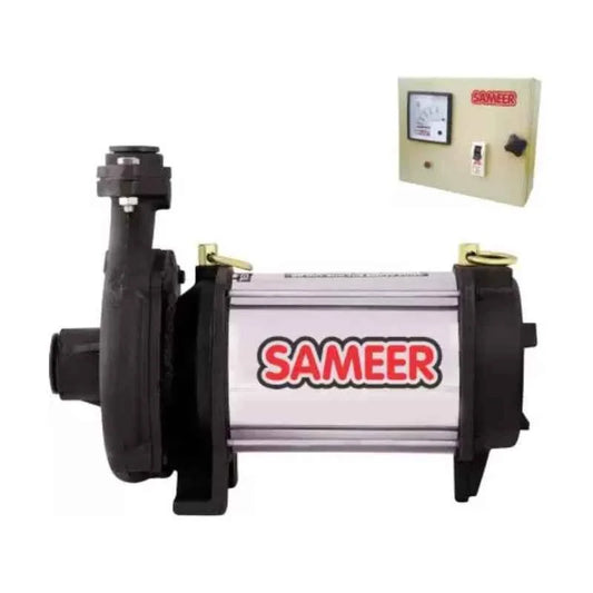 Sameer I-Flo 1.5HP Oil Filled Submersible Pump with Control Panel & 1 Year Warranty, Total Head: 200 ft