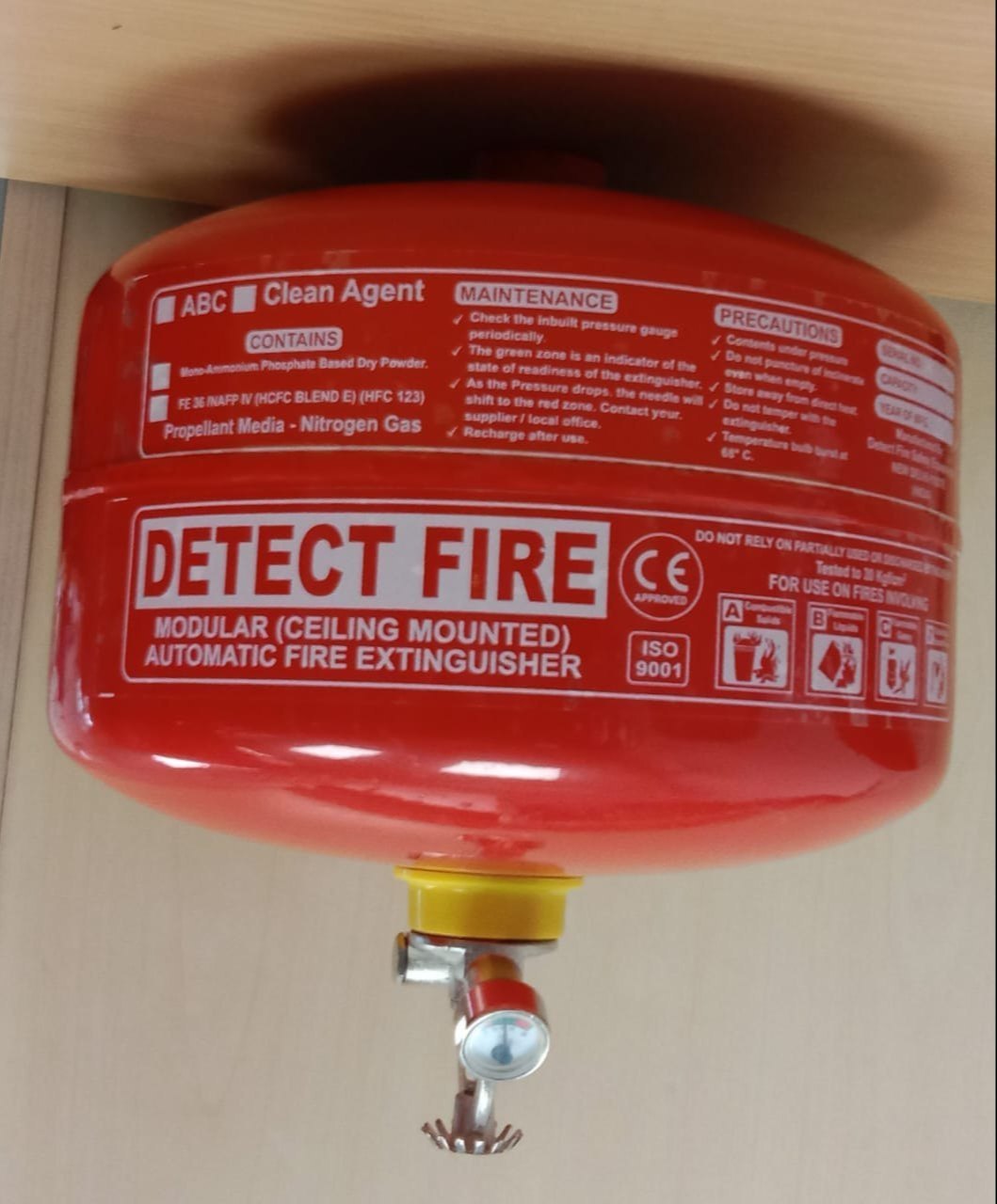 Modular Automated Fire Extinguiser