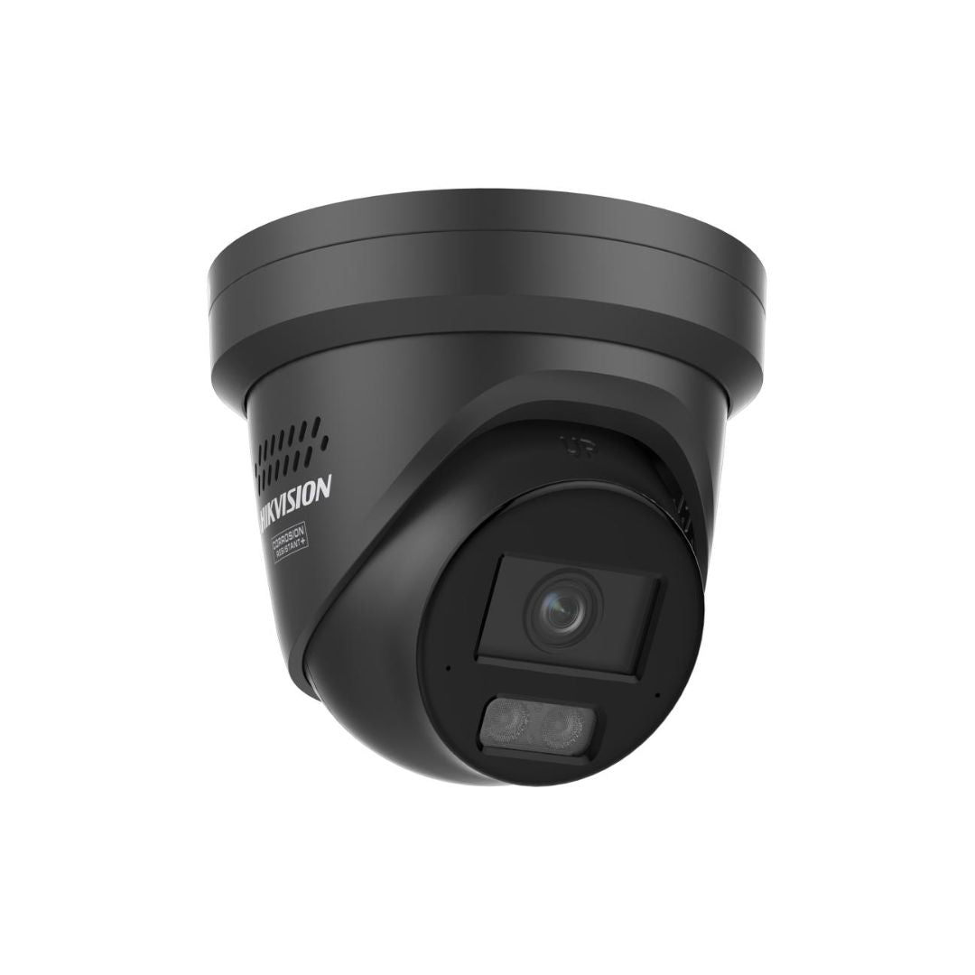 6 MP Acusense Strobe Light and Audible Warning & Smart Hybrid Light Fixed Turret Network Camera