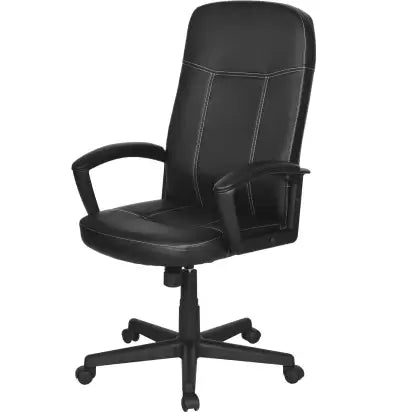 Nilkamal Mayor HB Leatherette Office Arm Chair